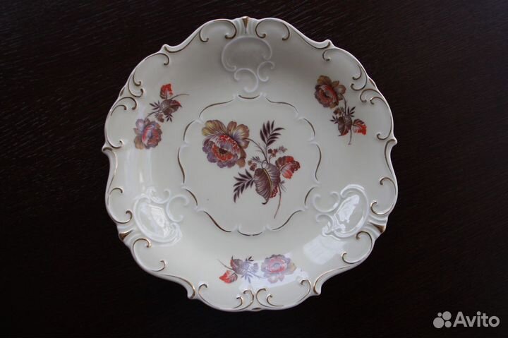 Антикварная тарелка фарфор Steinmann Tief