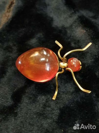 Винтажная брошь СССР 