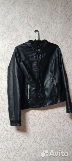 Куртка кожаная женская