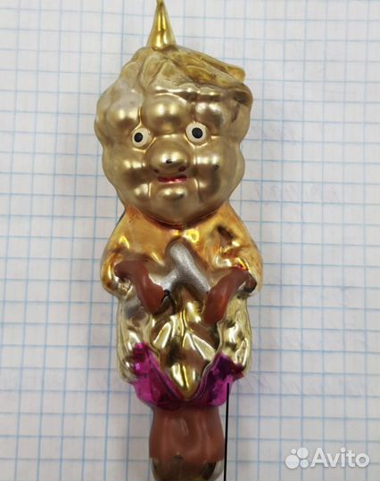 Елочные игрушки СССР на прищепке