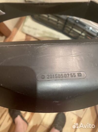 Дефлектор радиатора mercedes