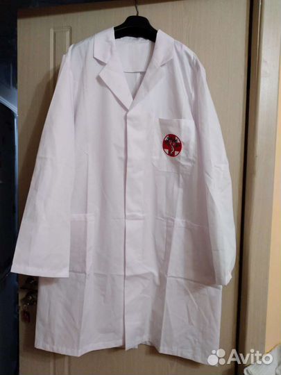 Медицинский новый халат мужской L