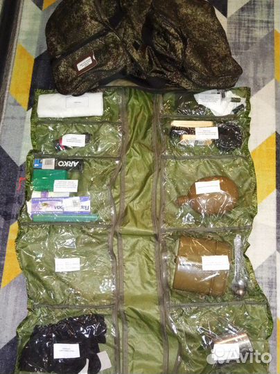 Сумка военнослужащего на тревогу укомплекованная