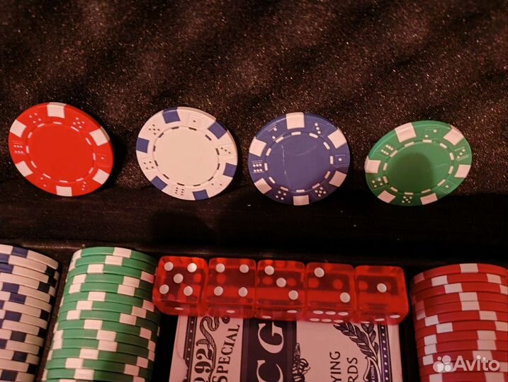 Покерный набор 200 фишек