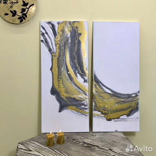 Картина Диптих «Свобода Движения»