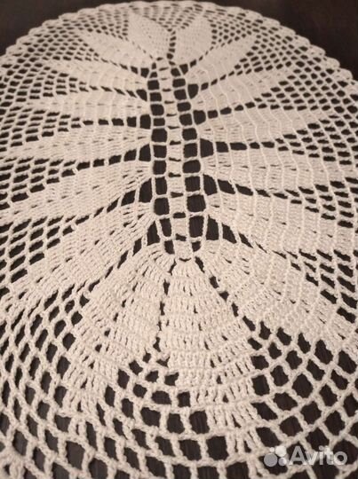 Салфетки вязаные крючком, ручная работа