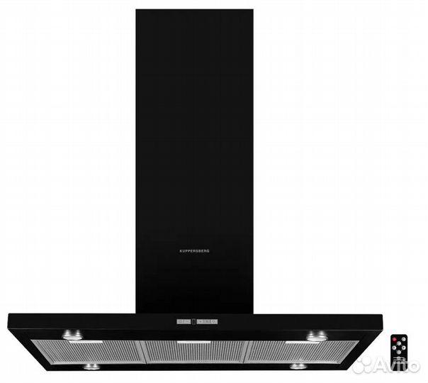 Островная вытяжка Kuppersberg dudl 4 BL