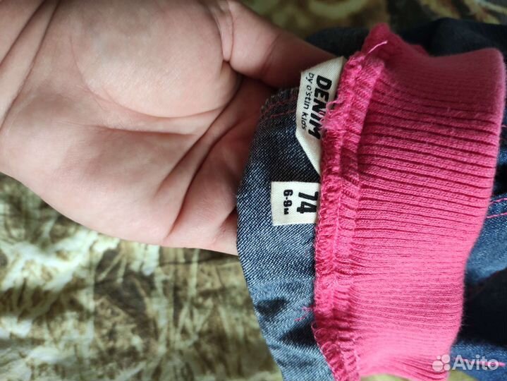 Джинсы для девочки 74