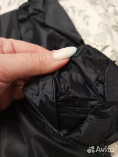 Дождевик взрослый новые синие