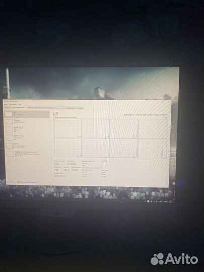 Игровой пк с монитором Ryzen5