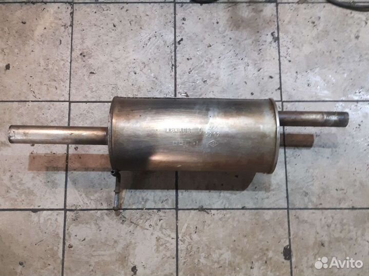 Глушитель Рено логан/сандеро