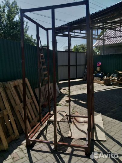 Каркас для уличного душа или туалета