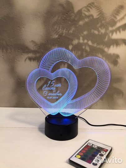 3D Светильник настольный