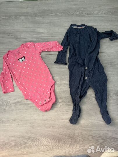 Пакет вещей на девочку 74-80