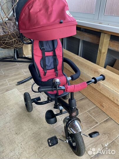 Трехколесный велосипед с родительской ручкой
