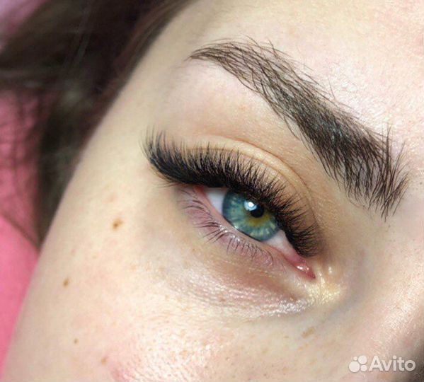 Наращивание ресниц, Долговременная укладка бровей