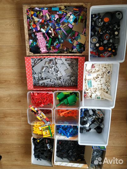 Lego Лего оригинал city, technic, classic 8-9 кг