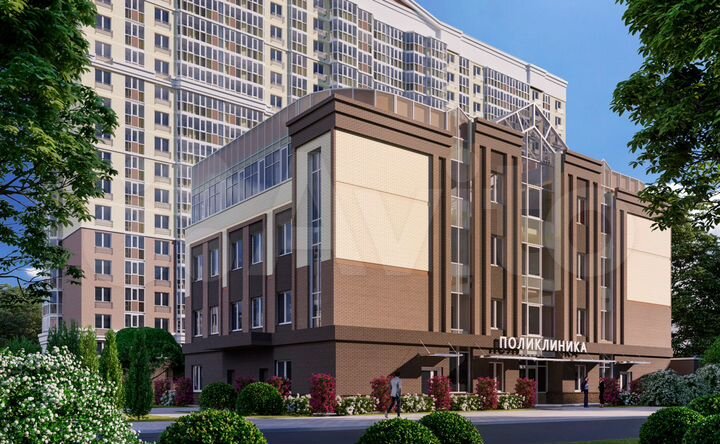 Квартира-студия, 29,1 м², 9/18 эт.