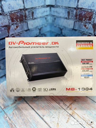 Усилитель pioneer 4 канала 1800w арт 265