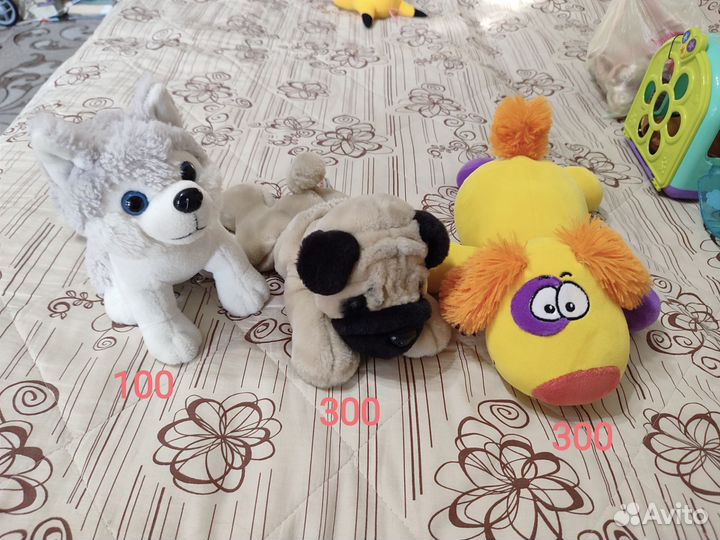 Мягкие игрушки собачки