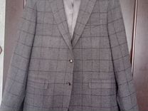 Пиджак шерсть фланель Massimo Dutti 50-52 р