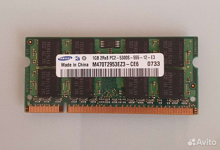 Оперативная память ddr2 samsung