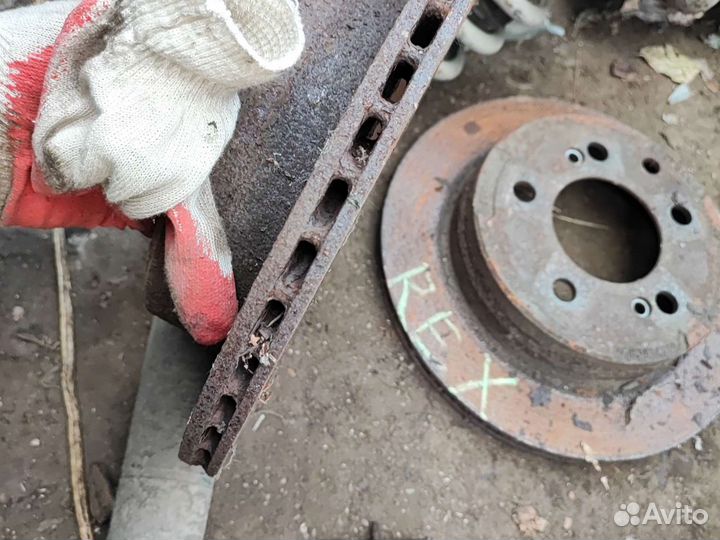 Задний тормозной диск SsangYong рекстон 2