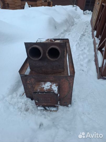 Печь банная бу