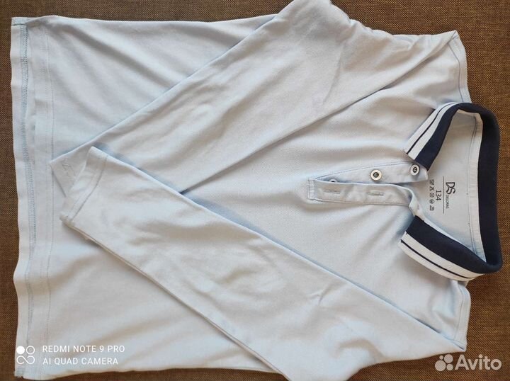 Забронировано) Школьные (рубашка, поло, брюки)