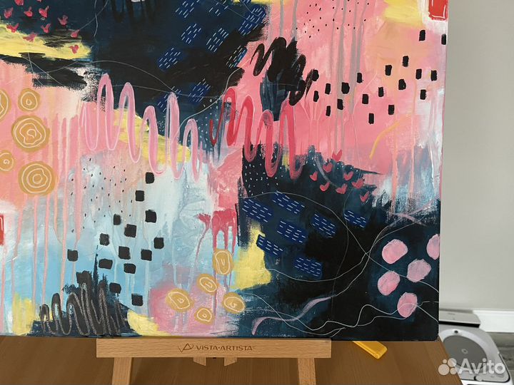 Интерьерная картина акрил абстракция 50*50