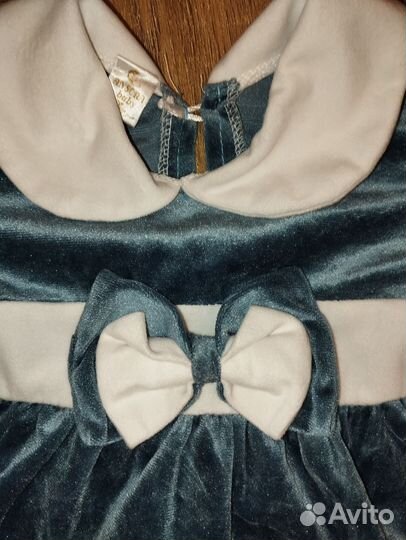 Платье для девочки на праздник 68 74