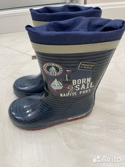 Резиновые сапожки Котофей 28р
