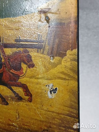 Шкатулка федоскино СССР