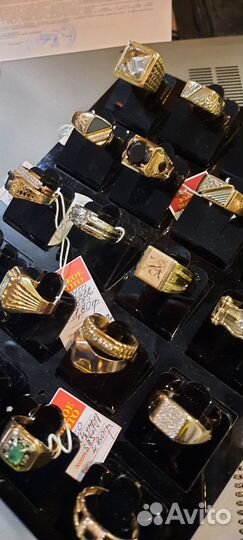 Печатка. Кольцо Золото 585