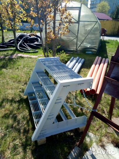 Лестницы оцинкованные