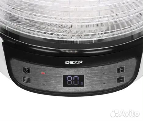 Сушилка для овощей и фруктов dexp FD-505 (вед)