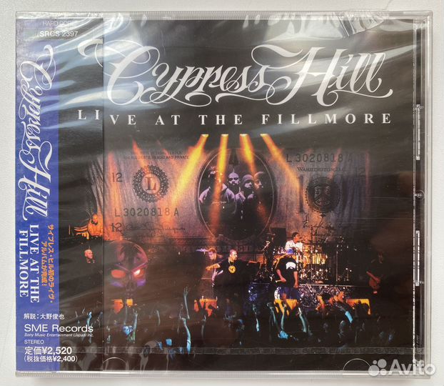 CD gypress hill * live AT THE fillmore *