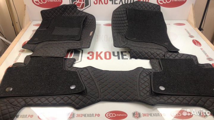 3D Коврики Chery из Экокожи