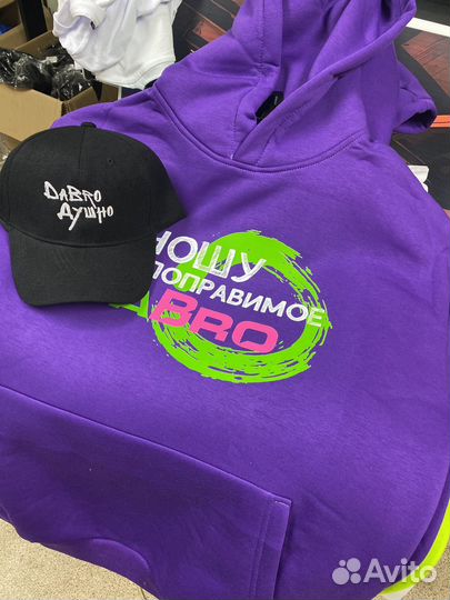 Мерч и dtf печать на футболках