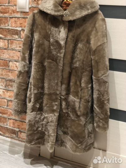 Шуба детская мутонова