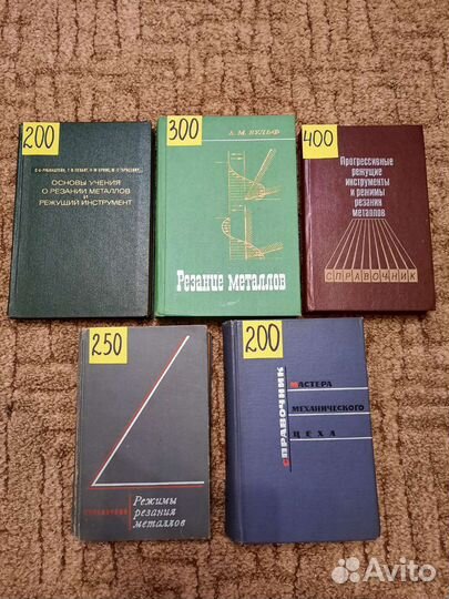 Резание металлов (большая подборка книг)