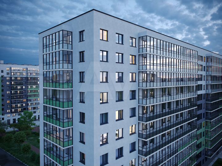 Квартира-студия, 24,5 м², 11/12 эт.