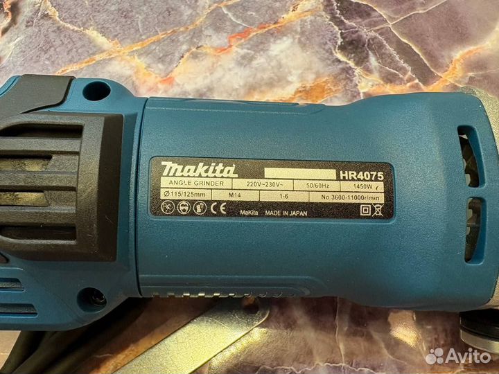 Ушм болгарка makita 125мм 1450v с регулировкой