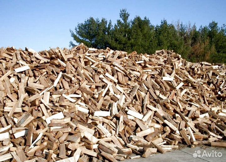 Дрова наколотые