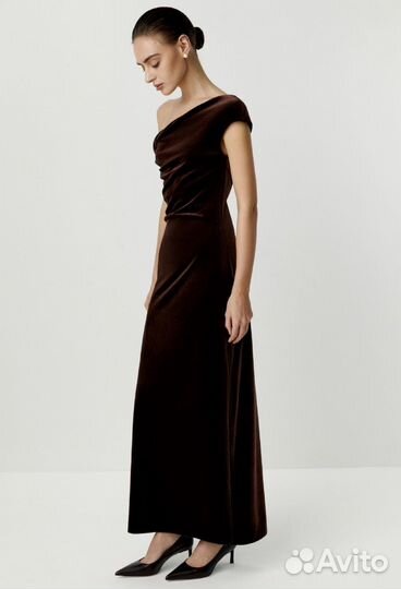 Платье charmstore макси из бархата