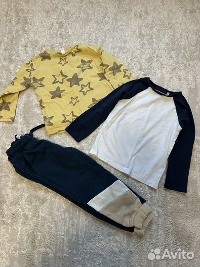 Детские вещи пакетом для мальчика 104-110