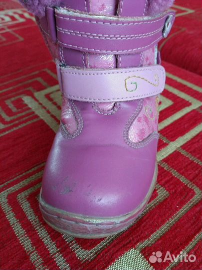 Зимние сапожки 24р