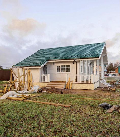 Дом 141 м² на участке 6 сот.