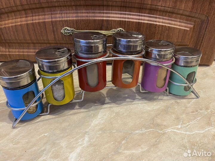 Набор баночек для специй