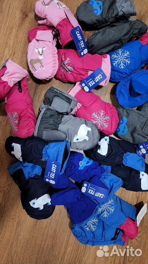 Варежки зимние детские новые 1-2 года